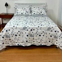 Boutis Ultrasonic Double-Sided 3-Piece Bedspread Kit With Pillowcase - Malibu - View 1