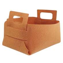 Felt Organizer With Handle Multipurpose Kit Colors Kitchen Bedroom Toy - trái cam - Xem 2