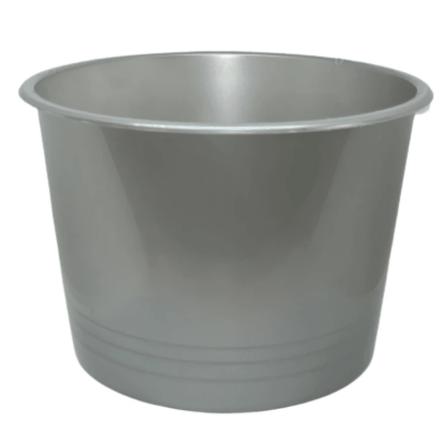 Kit 50 Popcorn Bucket Party Favors Decorative - Silver - View 1
