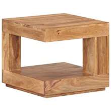 VidaXL Coffee Table 45x45x40 Cm Solid Acacia Wood