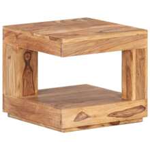 VidaXL Coffee Table 45x45x40 Cm Solid Acacia Wood