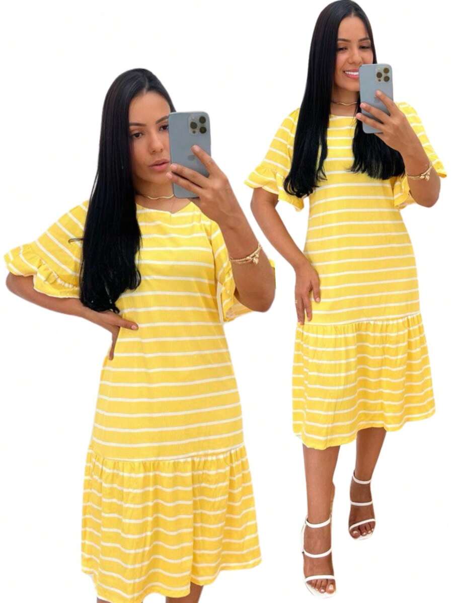 Women Dresses - Rỉ Nâu - Xem 1