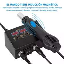 Estación De Cautín Tipo Lápiz Pistola De Calor 2 En 1 - Tipo de Enchufe A USA (110-127V) - Ver 4