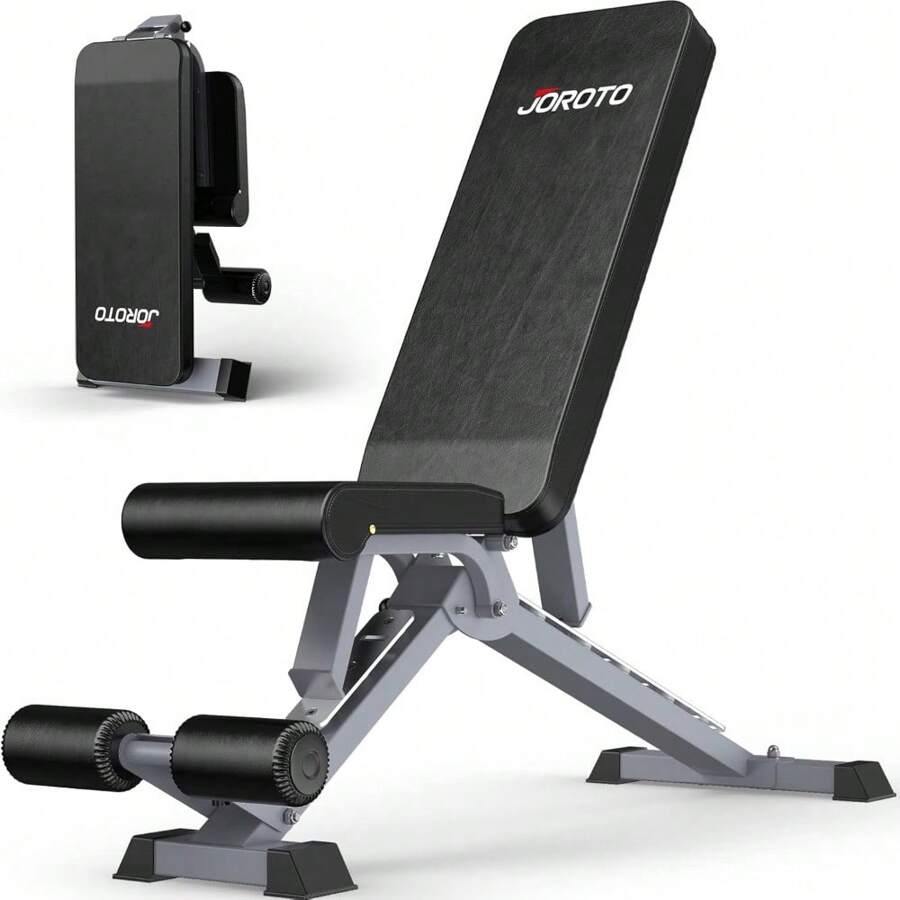 JOROTO MD60 Adjustable Weight Bench - 800 Pounds Capacity For Full Body Workout - 1 - View 1