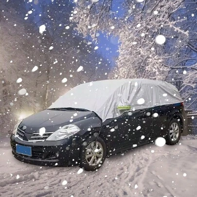 Large Aluminum Foil Car Windshield And Window Snow Frost Ice Cover Cover Winter Windscreen Protector UV Protection