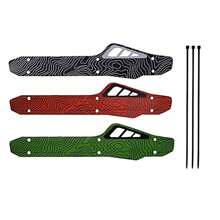 Carbon Fiber Bike Chain Frame Protector + Cat Hanger - Đỏ - Xem 3