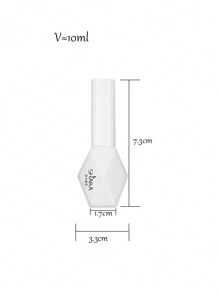 MISS SHAKA Internet Celebrity Hit Product Lanyue River Blue Cat Eye Gel 2024 New Style Show White With Blue Glass Beads Cat Eye Gel Nail Polish Small Set Nail Salon Special - 彩色 - 查看 7