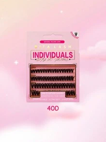 RITALASH RITALASH 40pcs 72pcs Cluster Lash DIY 6 Styles Eyelash Extensions D Curl Long Individual Lashes Mixed Tray Lash Clusters Extensions DIY Cluster Lash At Home