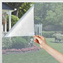 5M One Way Mirror Window Film UV Reflective Privacy Tint Foil Home Glass Sticker - Silver - View 3