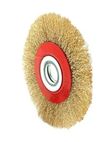 6" Wire Wheel Grinder Bench Grinding Grinder Wire Brush Fine With Reducers - one-size - View 10