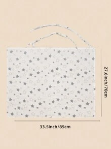 Camiseta de lactancia suave y transpirable con estampado, para que las mamás la usen al amamantar, primavera/verano - Multicolor - Ver 4