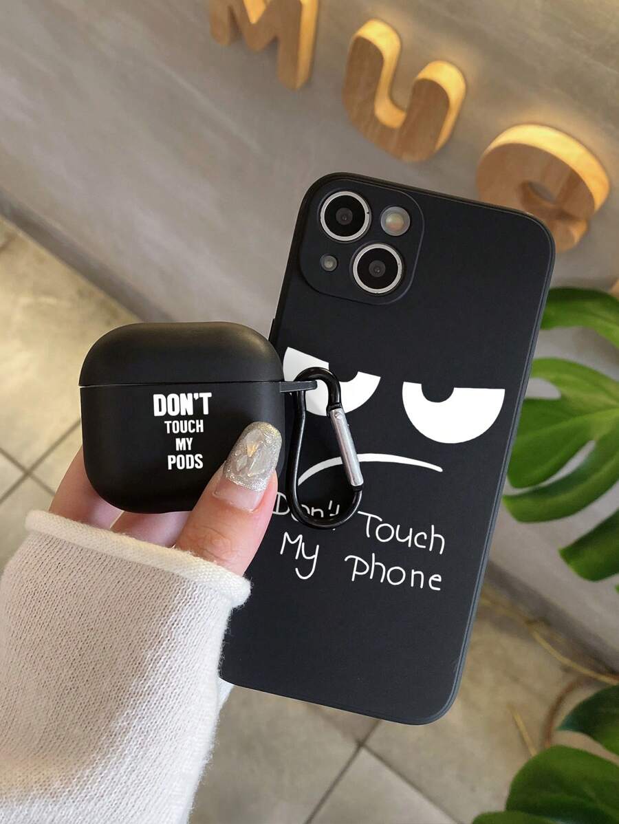 Bộ 2 Ốp lưng điện thoại in hình & Ốp lưng tai nghe AirPods 4 in hình - Nhiều màu - Xem 1