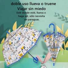 Umbrellas And Rain Hat Umbrellas - Blue - View 5