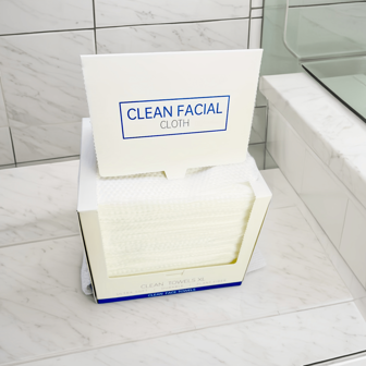 50片/盒，40片/盒加厚一次性浴室/清洁湿巾，10.24 X 11.81英寸，无香型浴室柔软毛巾，适合所有肤质，不含化学物质，秋季装饰，节日浴室装饰，旅行必需品，旅行配件，海滩必需品，返校