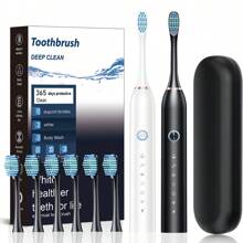 Smart Electric Toothbrush For Adults, Rechargeable Automatic Cleaning Soft Bristles Toothbrush Cleaner For Couples
