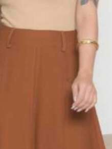 Tailoring Skirt - Xám - Xem 4