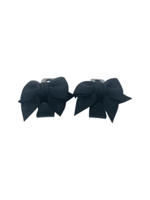 2pcs Bow-Knot Car Seat Hooks, Multifunctional Storage Hanger Accessories For Vehicle Interior
