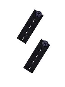 Elastic Waist Belt Extender, Unisex Seamless Waist Belt Extender, Adjustable Waist Belt Buckle, Elastic Waistband Extender, Suitable For Daily Wear, Outdoor Activities, Travel, Students, Pregnant Women And Office Workers - Multicolor - View 13