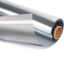 5M One Way Mirror Window Film UV Reflective Privacy Tint Foil Home Glass Sticker - Silver - View 1