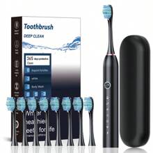 Smart Electric Toothbrush For Adults, Rechargeable Automatic Cleaning Soft Bristles Toothbrush Cleaner For Couples