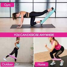 Kit 3 Resistance Bands For Yoga Pilates Gym Workout - Resistance Bands - 彩色 - 查看 2
