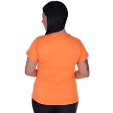Women's T-Shirt Pandas Printed Custom Design Reinforced Shirt Lightweight And Comfortable - 橘色 - 查看 3