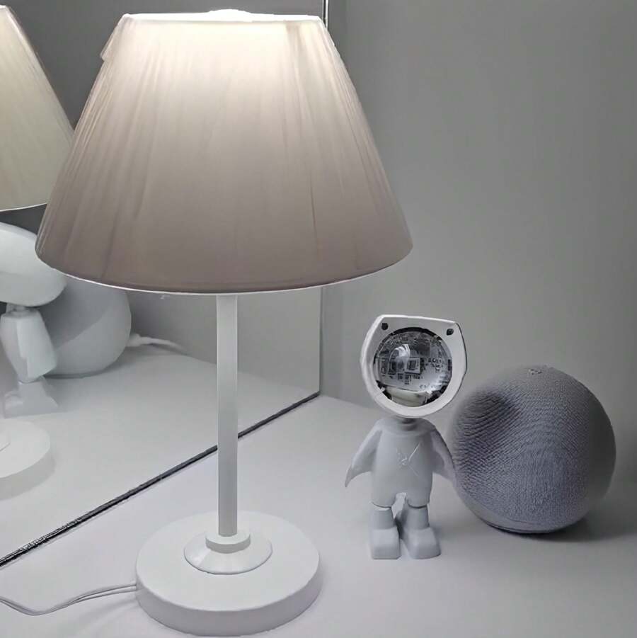 Children's Lampshade Living Room Bedroom - 白色 - 查看 1
