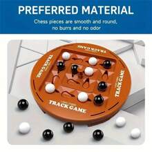1 套/轨道逻辑象棋玩具 - 多人黑白围棋游戏，互动脑筋急转弯，用于训练思维技能、逻辑与策略，耐用 ABS 材质，象棋棋盘游戏玩具（部分产品颜色随机） - 彩色 - 查看 3