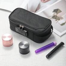 Smell Proof Bag With Lock, Carbon Lined Case Containers For Travel Storage Anti Odor Storage Container For Travel,(Only Bag)