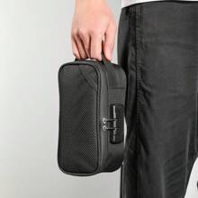 Smell Proof Bag With Lock, Carbon Lined Case Containers For Travel Storage Anti Odor Storage Container For Travel,(Only Bag)