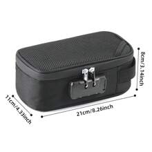 Smell Proof Bag With Lock, Carbon Lined Case Containers For Travel Storage Anti Odor Storage Container For Travel,(Only Bag)
