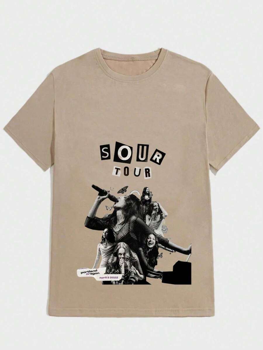 Olivi@ Rodrigo T-Shirt 100% Cotton NEW! - 米色 - 查看 1