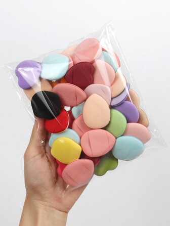 [5/10/20/50/100 Piezas] Esponjas de maquillaje de cojín de aire mini, incluye borla de cojín de aire, esponja mixta sin látex y esponjas mezcladoras de maquillaje, adecuadas para base líquida, polvo y corrector, aptas para todo tipo de piel, maquillaje, barato, decoración de habitación, tocador, viaje, dormitorio, accesorios de maquillaje, borla, mezclador de maquillaje, borla de polvo, esponja de maquillaje, barato, rellenos de calcetines, maquillaje, herramientas de maquillaje, cosas baratas, regalos, regalos para mujeres, regalos de Navidad