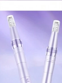 Derma Stamp Pen - 可调节微针笔，面部和身体护肤工具，男女护肤工具套装 - 彩色 - 查看 2