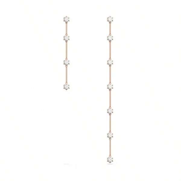 Swarovski Constella Water Droplets Shape Earrings, Luxury Vacation Style Women's Jewelry, Exquisite And Exclusive 5609707