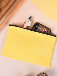 Customize Personalized Pictures Exclusively For You, Including A New Mini Makeup Handbag For Early Spring, A Lightweight Canvas Zipper Bag With A Red Envelope, A Large Capacity Coin Purse, A Pencil Case, Suitable For Shopping, Dating, Vacation, Travel, Festivals, Parties, Gifts, Travel Grooming And Makeup Bags, And A Stylish Large Capacity Storage Bag - Multicolor - View 12