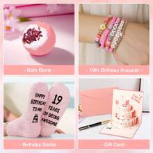 13 Year Old Girl Gifts-13th Birthday Gifts For Girls, 10 Pieces Unique 13 Year Old Girl Birthday Gift Ideas For Her, Daughter, Niece, Granddaughter, Birthday Gifts For Teen Girls - sinh nhật lần thứ 19 - Xem 5