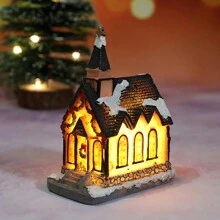Trang trí Giáng sinh Bộ sưu tập Làng Giáng sinh Đồ trang trí Giáng sinh, Ngôi nhà Làng Giáng sinh có đèn LED Bộ sưu tập Làng tuyết mùa đông Giáng sinh Đồ trang trí kiến trúc Đồ trang trí để bàn Đồ trang trí nhà ngày lễ Giáng sinh Quà tặng Giáng sinh - nhiều màu - Xem 9