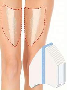 10PcsAnti-Friction Thigh Tape - Invisible Anti-Friction Skin Patch, Adjustable Clear Thigh Protection Sticker, Frictionless Comfort For Men And Women - Multicolor - View 6