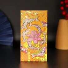 6pcs Chinese New Year Red Envelopes, Spring Festival Lucky Money Blessing Pockets, Gifts, Chinese New Year Decorations