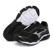 Men's Sports Tennis Running Walking Training Gym - Black/Silver - View 1