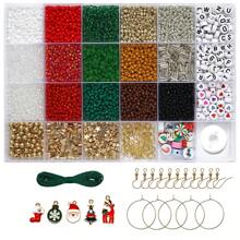 1 BỘ Quà tặng Tiệc Giáng sinh Halloween Lễ Tạ ơn Năm mới Mặt dây chuyền hình đầu lâu dơi, Bộ trang sức hạt móc khóa tự làm & Hạt chữ & Hạt CCB Bộ hạt đất sét polymer Bộ dụng cụ làm hoa tai Vòng tay Vòng cổ Trang sức Bộ làm quà tặng sinh nhật - Nhiều màu - Xem 2