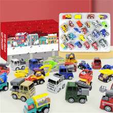 Christmas Decoration Advent Calendar, 24 Days Christmas Countdown Calendar, Gift Box, Fun And Surprising, Christmas Blind Box - 彩色 - 查看 4