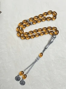 1 件全新 33 颗 10 毫米穆斯林念珠 Tasbih 链手链 - 彩色 - 查看 4