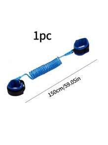 1pc Kids Anti-Lost Wrist Link Leash Traction Rope, Blue, Baby Travel Anti-Lost Chain - Blue - View 8