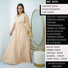 Elegant Long Party Dress Premium Bridesmaid Bridesmaid Engagement - Kem - Xem 4