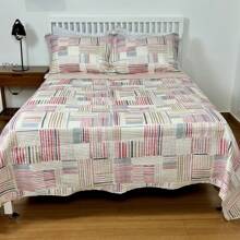 Boutis Ultrasonic Double-Sided 3-Piece Bedspread Kit With Pillowcase - Atlanta - View 1