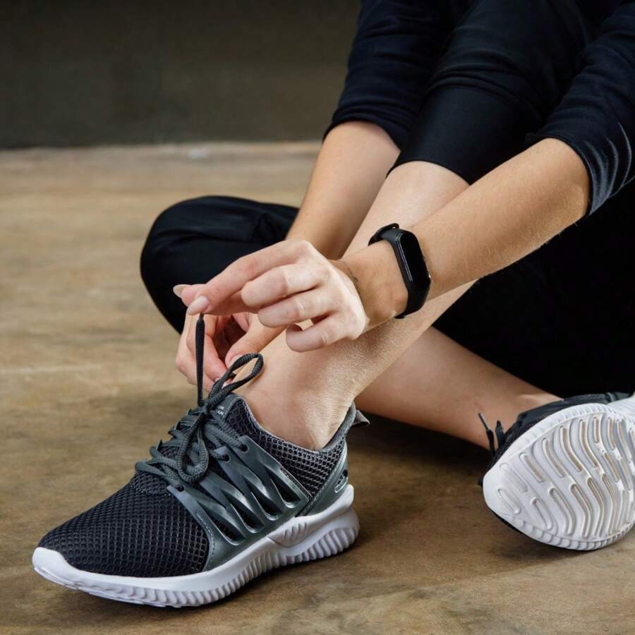 Unisex Challenge Sports Shoes For Gym And Walking, Fitness Fashion - 灰色 - 查看 1