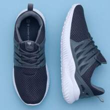 Unisex Challenge Sports Shoes For Gym And Walking, Fitness Fashion - 灰色 - 查看 2