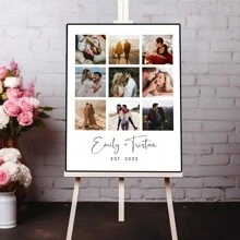 1 件新年礼物情人节礼物您的 Canva 照片打印、周年纪念拼贴画、情侣照片拼贴画、周年纪念打印、家庭礼物、情侣礼物、送给他的礼物、送给她的礼物 - A - 查看 8